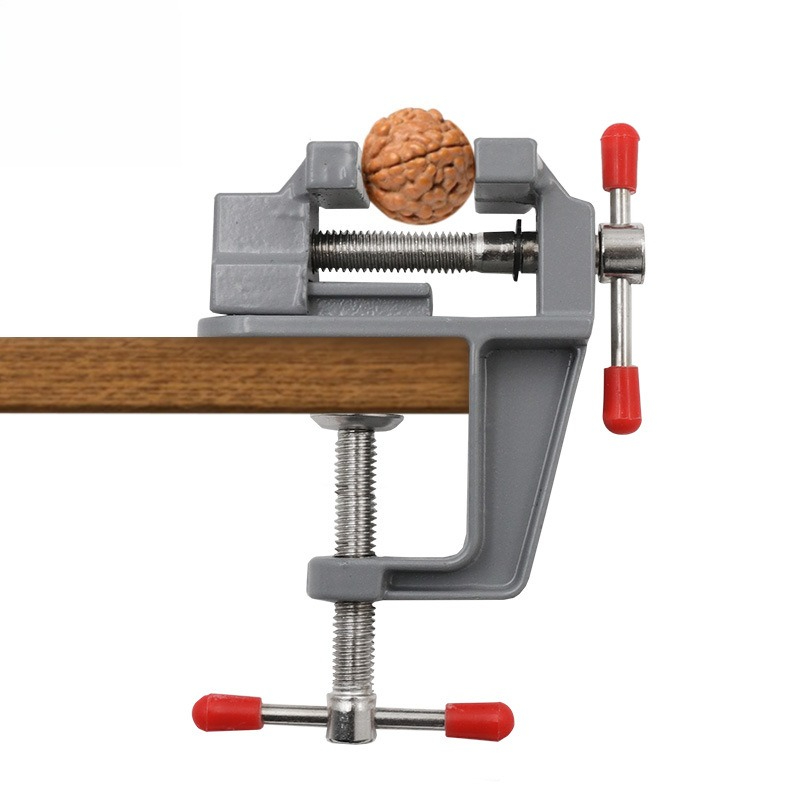 Diy Electronics Table - Sturdy Mini Aluminum Bench Vise Adjustable