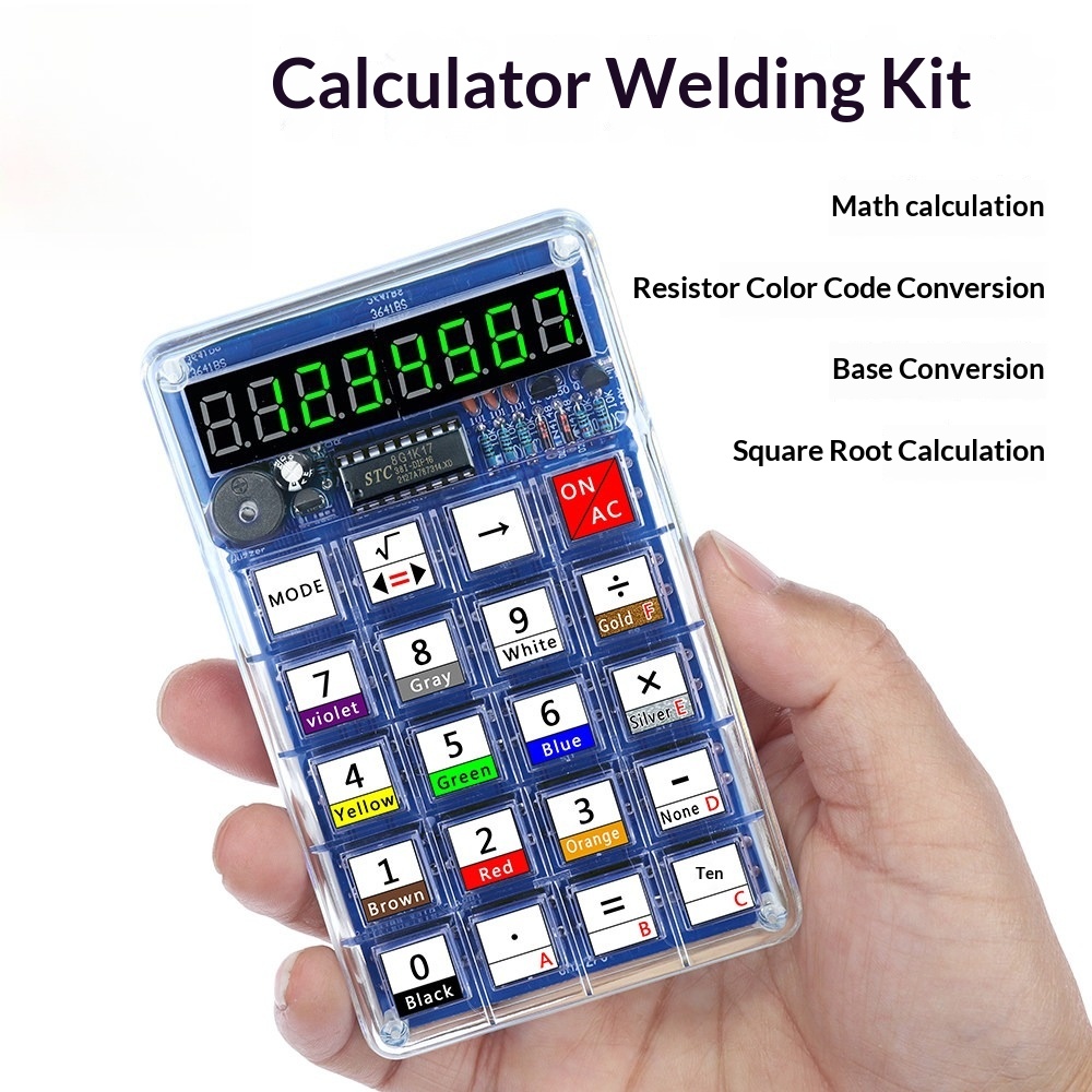 Diy Electronics Parts - Calculator Production Kit, Electronic DIY Loose