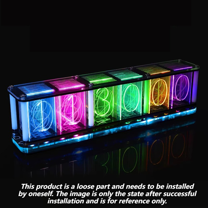 Diy Electronics Table - Glow Tube Clock Kit DIY Electronic