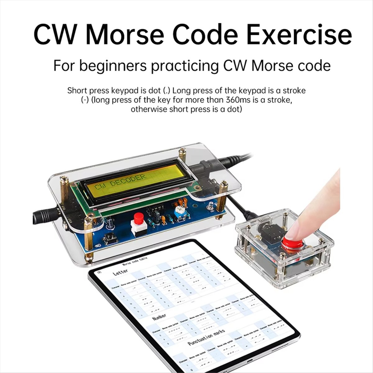 Diy Audio Electronics Kit - HDL DC9V CW Morse Code Decoder