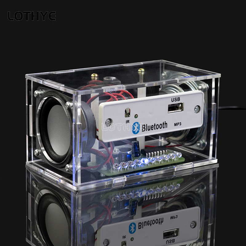 Diy Electronics Soldering Kit - Mini Dual Channel Bluetooth Speaker Audio
