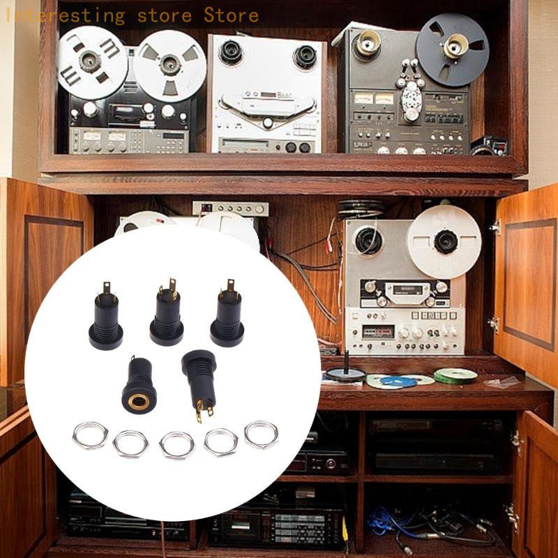 Diy Audio Electronics Kit - Bộ 5 3.5Mm Cắm Video Âm