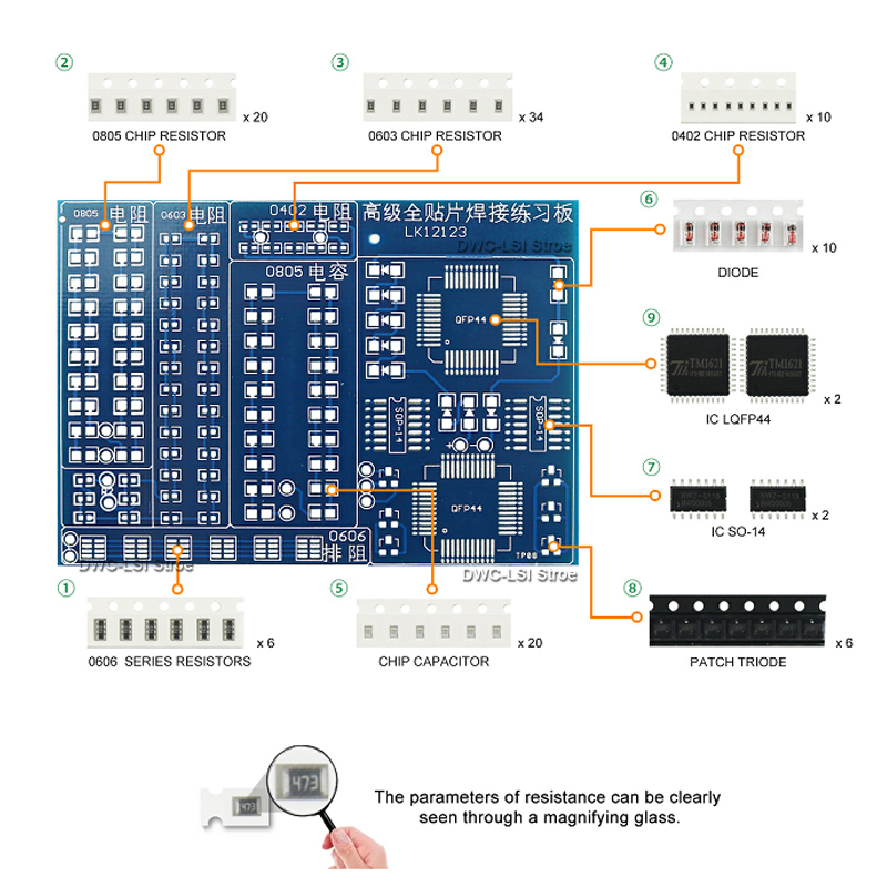 SMD Advanced Full Patch Weldin - đánh giá và giá Pcb Etching Kit
