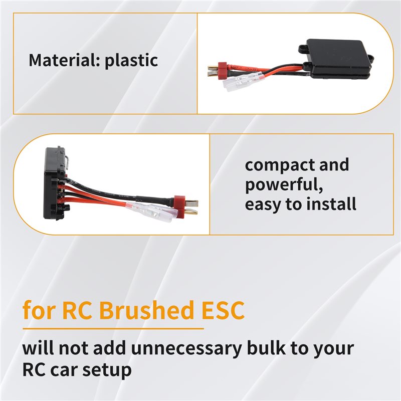 RC Brushed ESC DIY Accessory 1 - đánh giá và giá Diy Electronics Parts