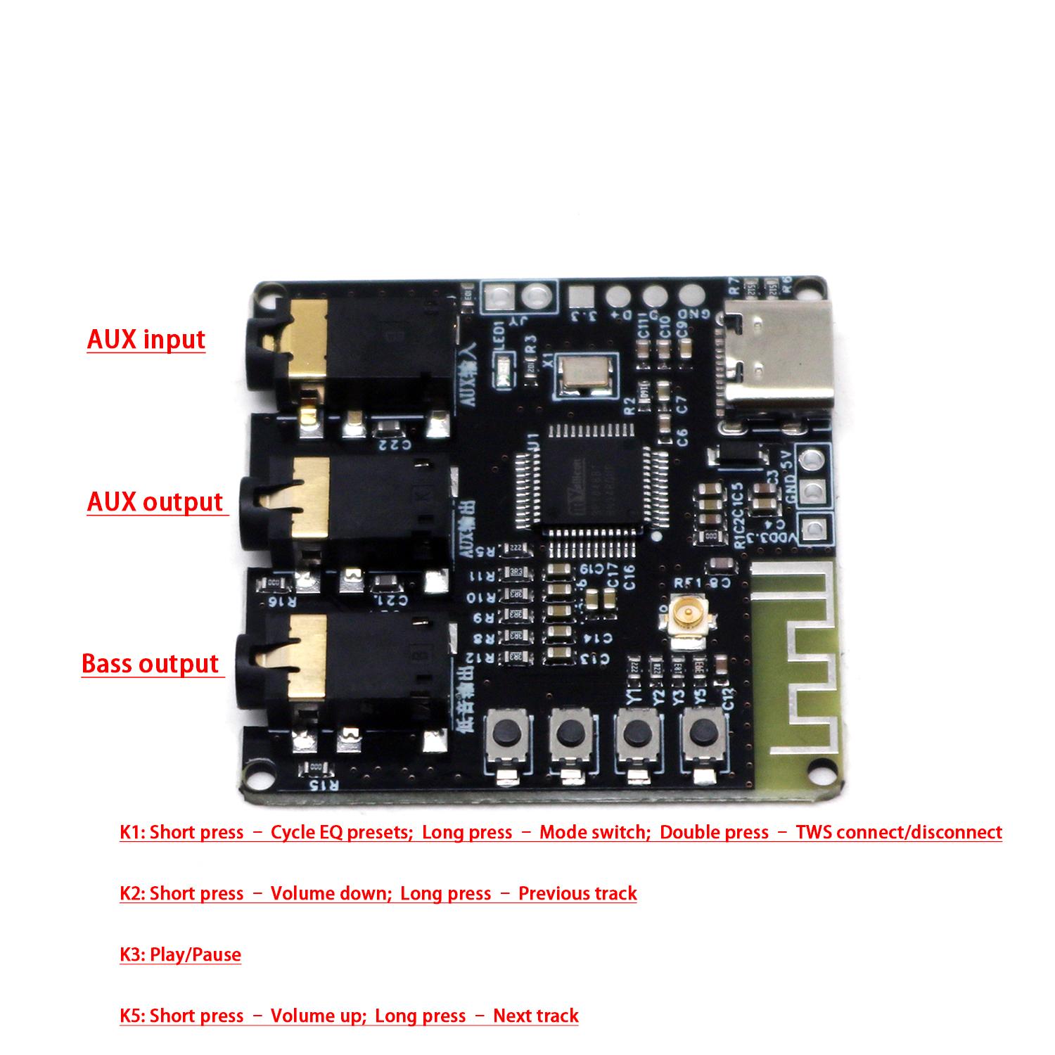 TYPE-C BP1048b1 Bluetooth 5.3  - đánh giá và giá Diy Audio Electronics Kit