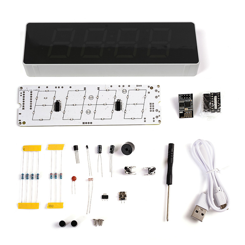 ESP8266 IoT Colorful WiFi Cloc - đánh giá và giá Diy Electronics Parts