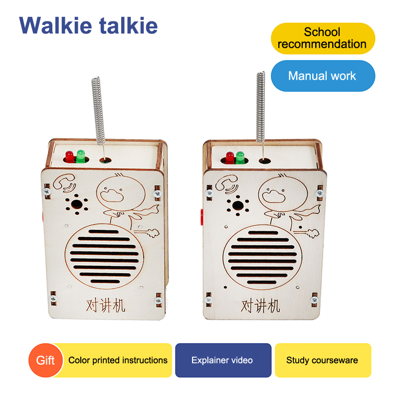 DIY Electronics Walkie Talkie  - đánh giá và giá Diy Electronics Projects For Kids