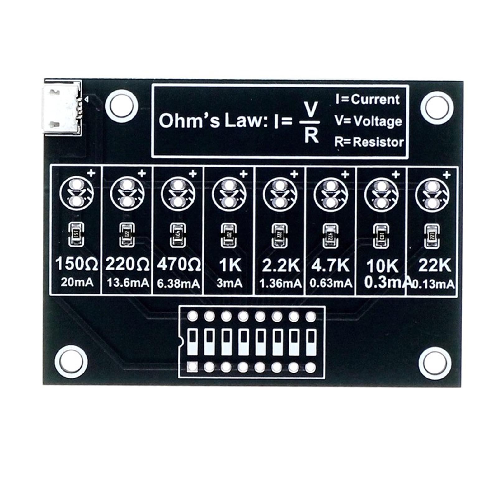 DIY Soldering Practice Kit Ohm - đánh giá và giá Diy Electronics Soldering Kit