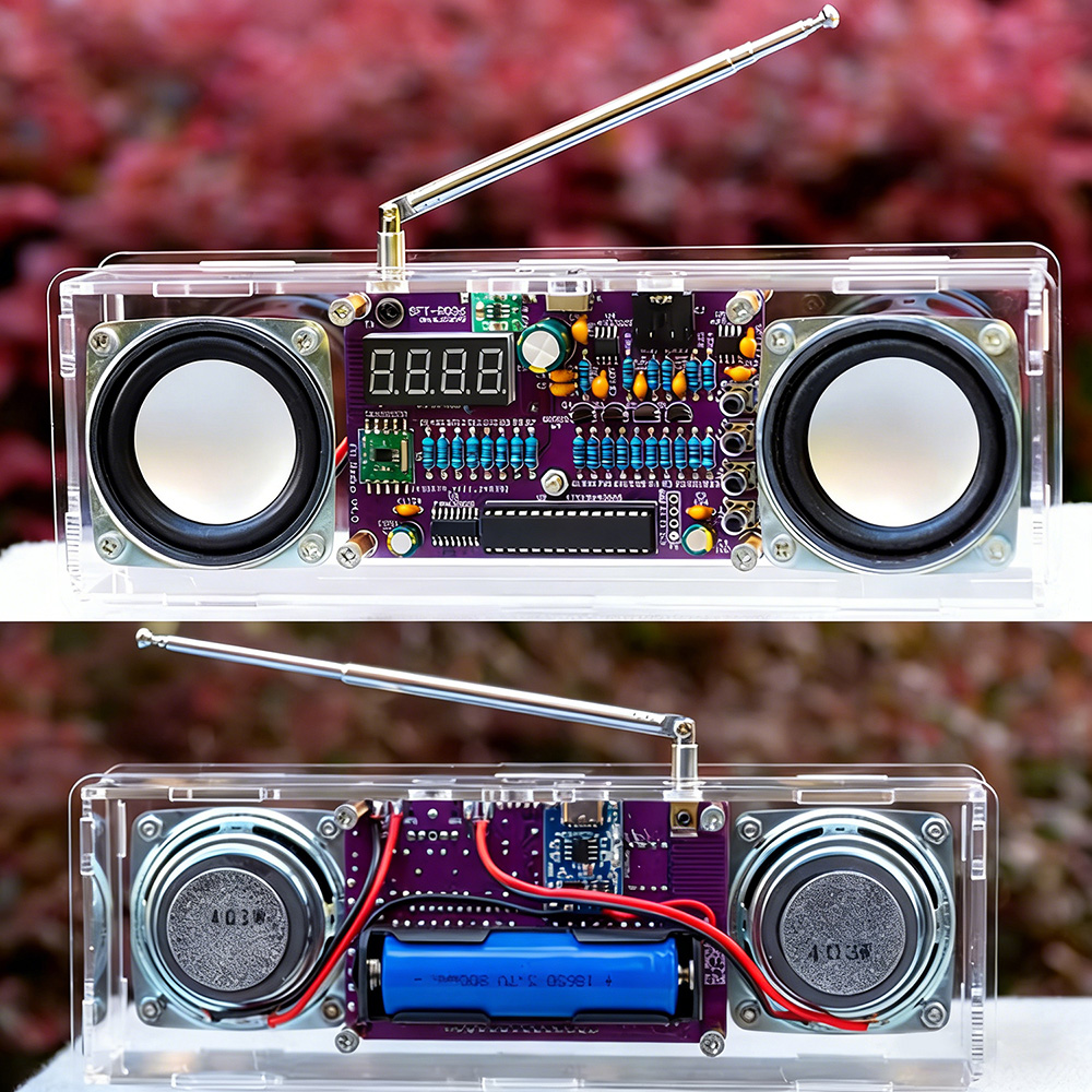 87.5-108MHz Dual-Channel FM Ra - đánh giá và giá Diy Audio Electronics Kit