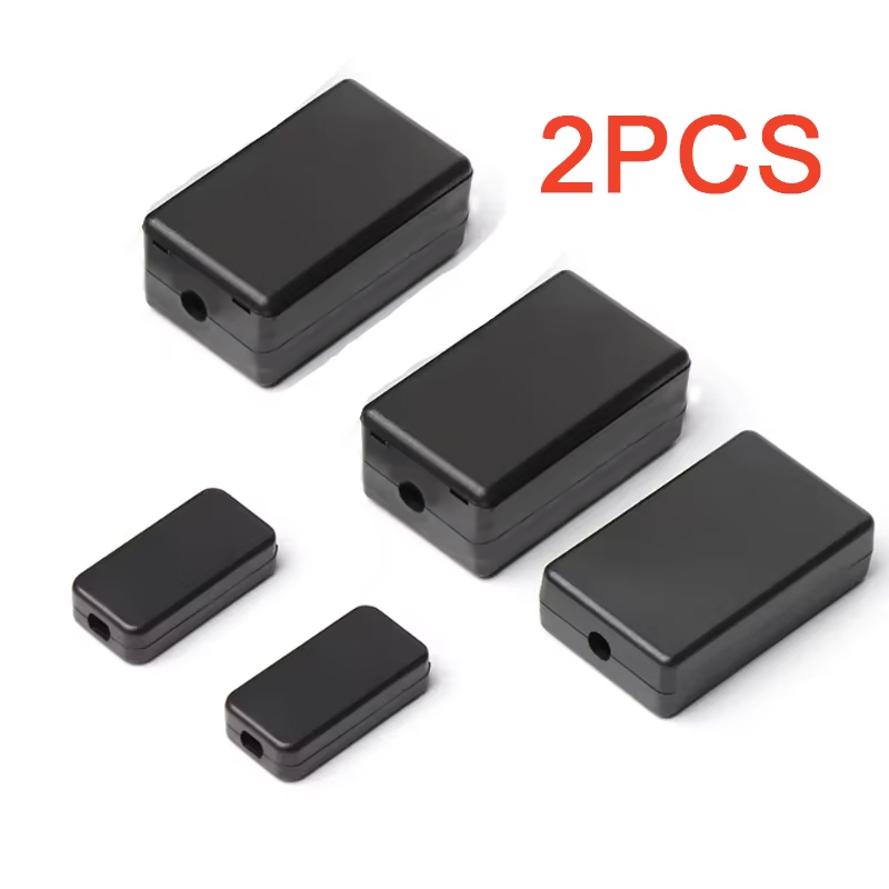2PCS Plastic Waterproof Black  - đánh giá và giá Diy Electronics Organizer