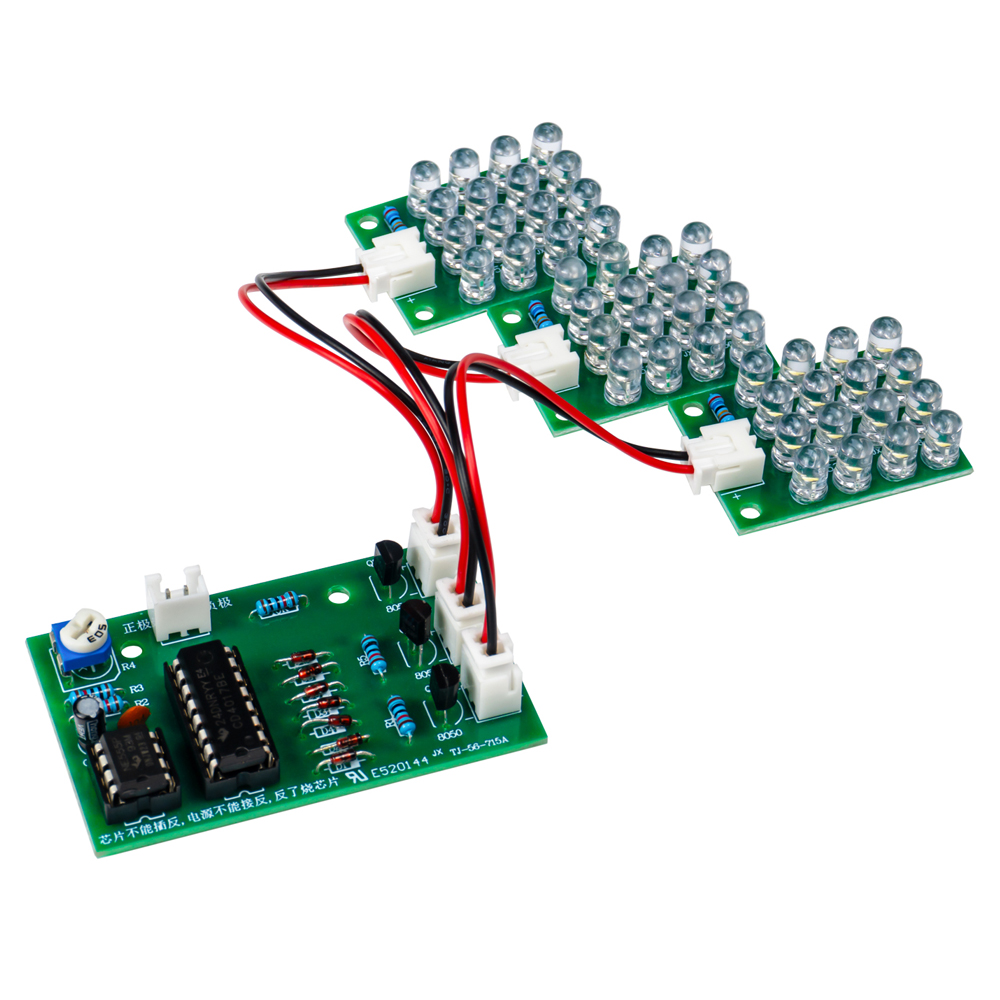 DIY Electronic Kit LED Three-C - đánh giá và giá Pcb Etching Kit