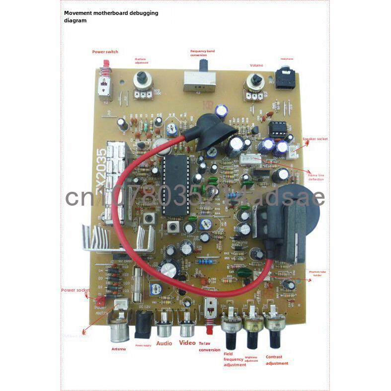 5.5 Inch Black & White TV Main - đánh giá và giá Diy Electronics Soldering Kit