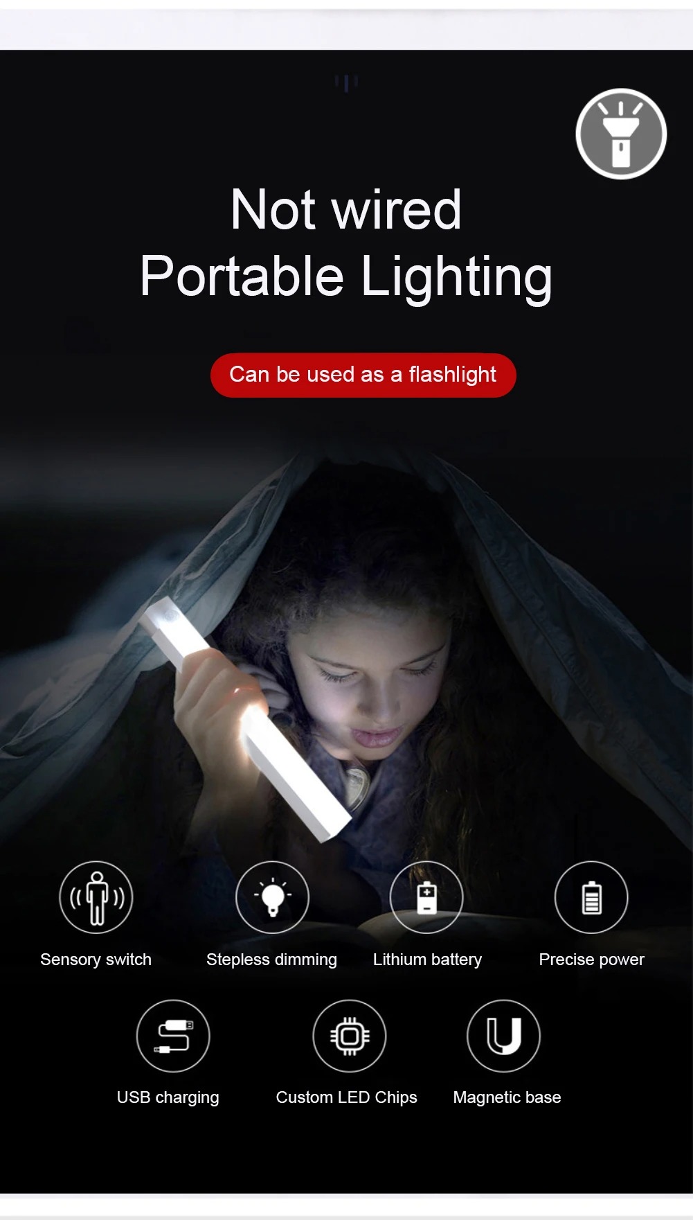 USB Charging LED Lights PIR Mo - đánh giá và giá Ldr Light Sensor