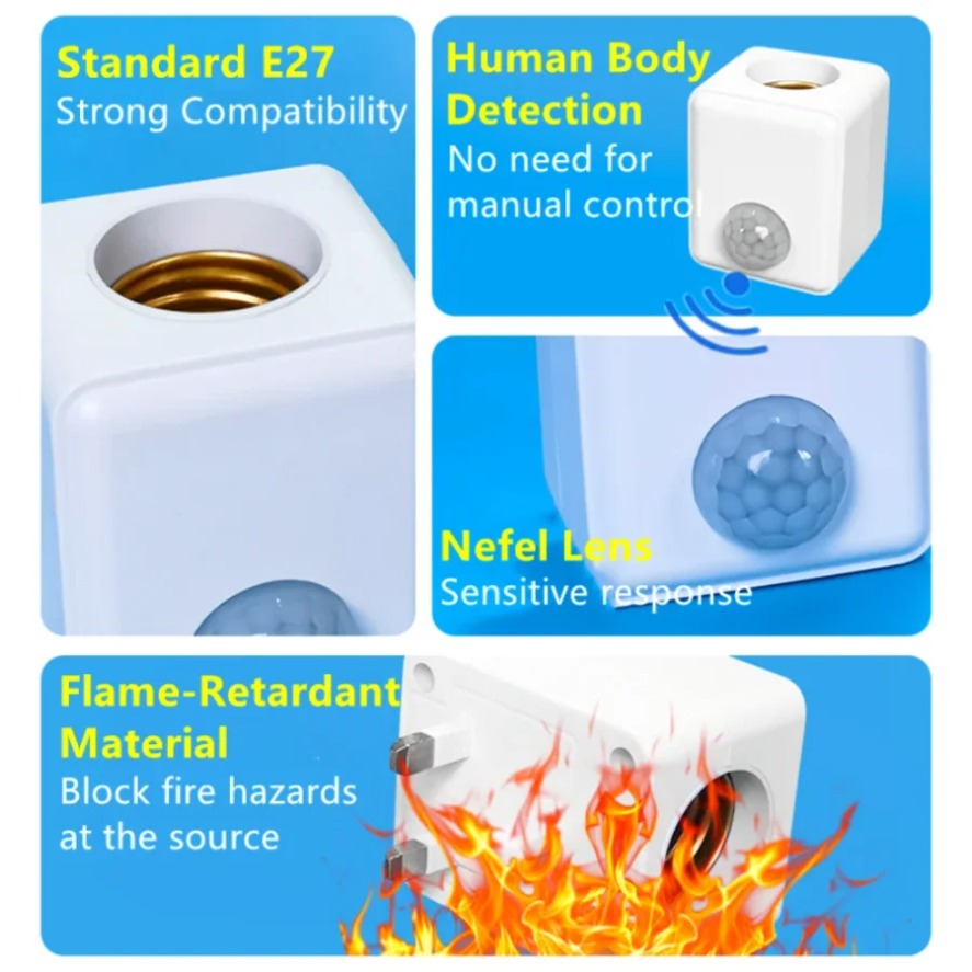 E27 PIR Motion Sensor Led Swit - đánh giá và giá Ldr Light Sensor