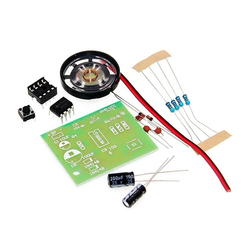 Professional NE555 Doorbell DI - đánh giá và giá Diy Electronics Soldering Kit