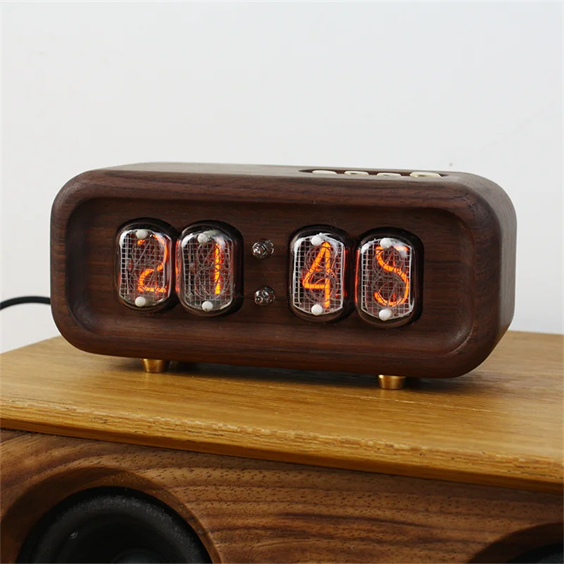 Black Walnut Solid Wood Glow D - đánh giá và giá Diy Electronics Table