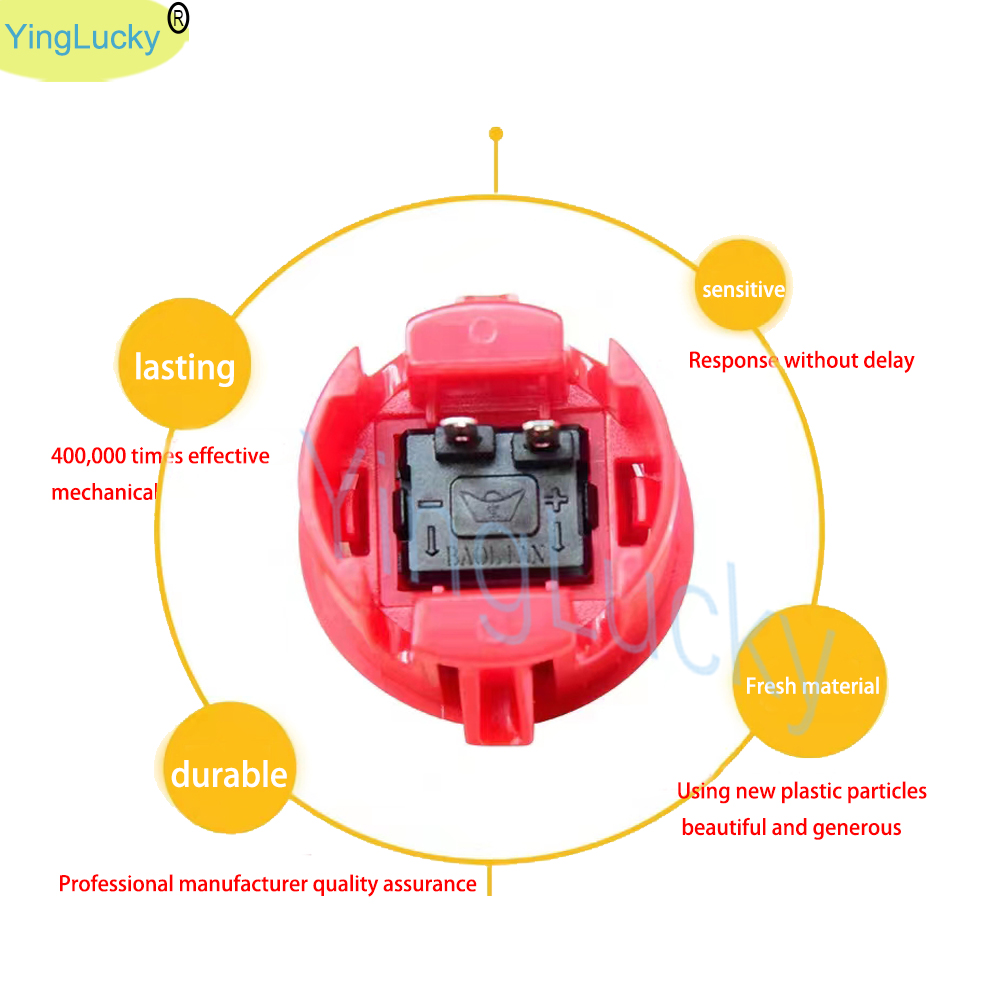 12pcs Arcade Push Button, Sanw - đánh giá và giá Diy Electronics Game