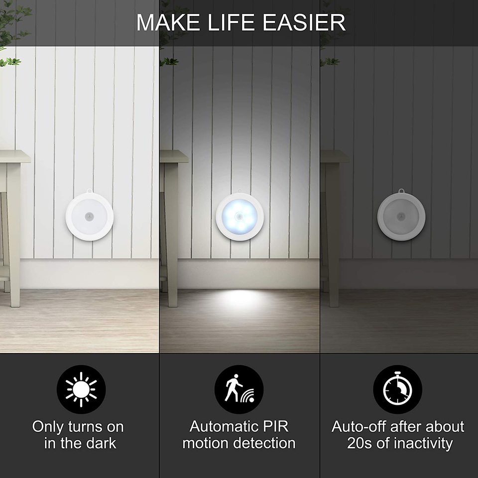 PIR Motion Sensor LED Night Li - đánh giá và giá Ldr Light Sensor