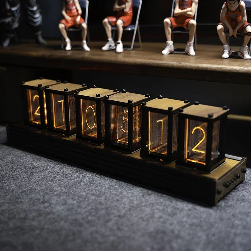 New Luxury Nixie Glow Tube Clo - đánh giá và giá Diy Electronics Table