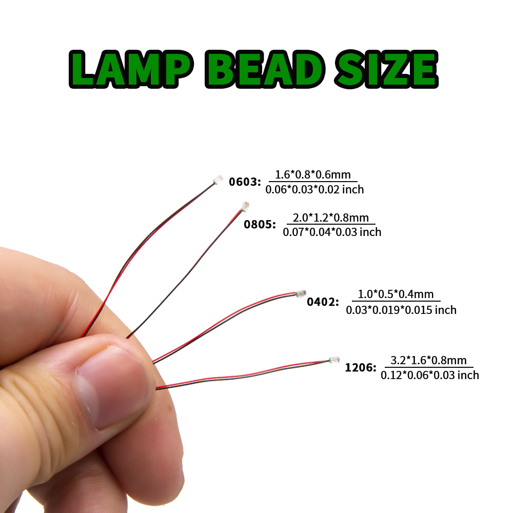 10pcs/Set Micro LED Lamp Chips - đánh giá và giá Diy Electronics Repair Kit