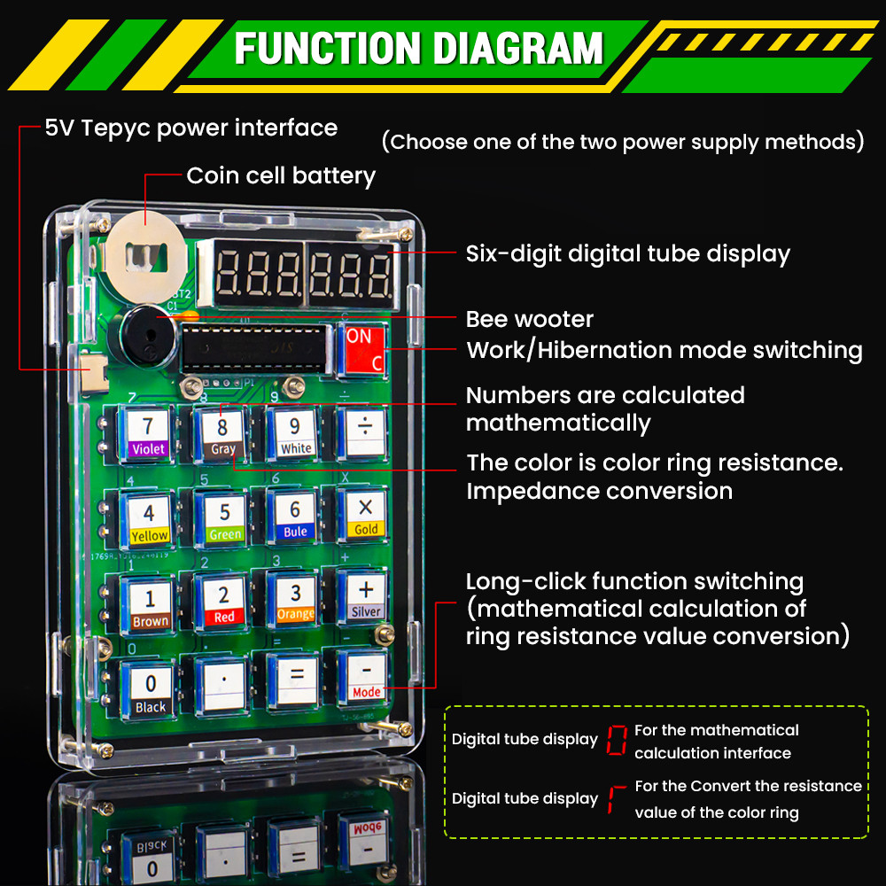 DIY Calculator Electronic Prod - đánh giá và giá Pcb Etching Kit