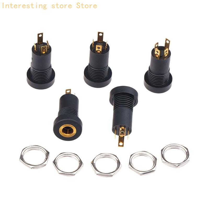Bộ 5 3.5Mm Cắm Video Âm Nhạc Ổ - đánh giá và giá Diy Audio Electronics Kit