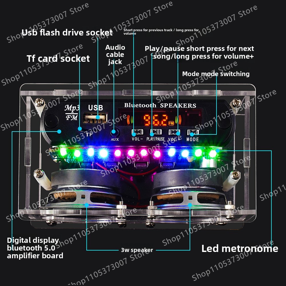 Radio Audio DIY Kit, Power Amp - đánh giá và giá Diy Audio Electronics Kit