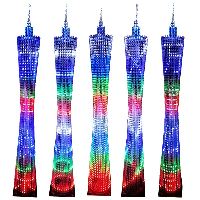 64 Layers Canton Tower DIY Ele - đánh giá và giá Diy Electronics Repair Kit