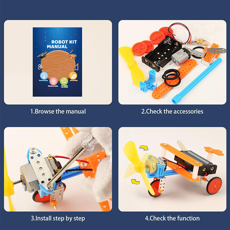 6in1 DIY Science Toys Building - đánh giá và giá Diy Electronics Projects For Kids