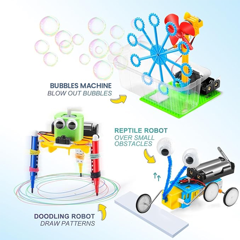 6in1 DIY Science Toys Building - đánh giá và giá Diy Electronics Projects For Kids