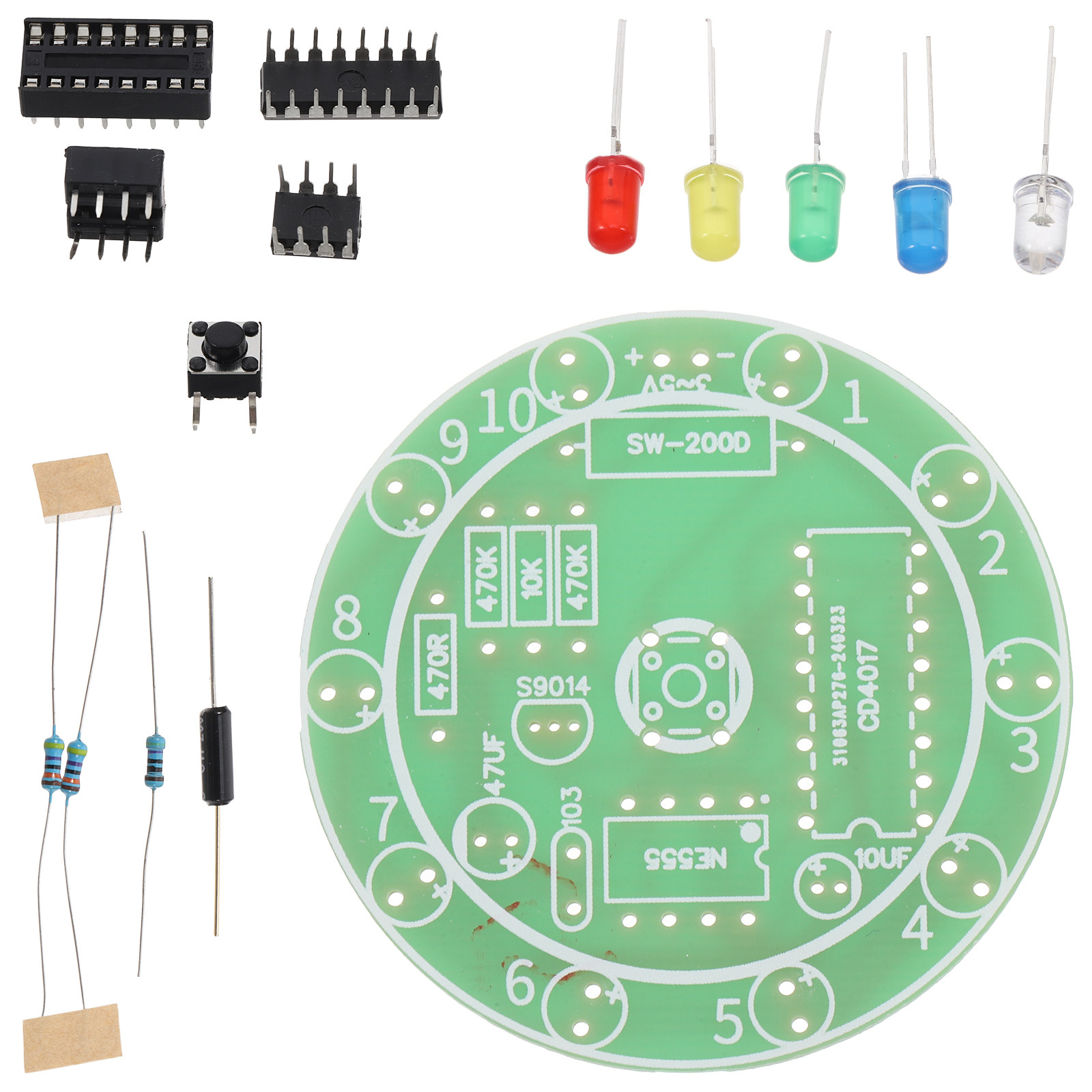 Electronics Soldering Kit DIY  - đánh giá và giá Diy Electronics Projects For Kids