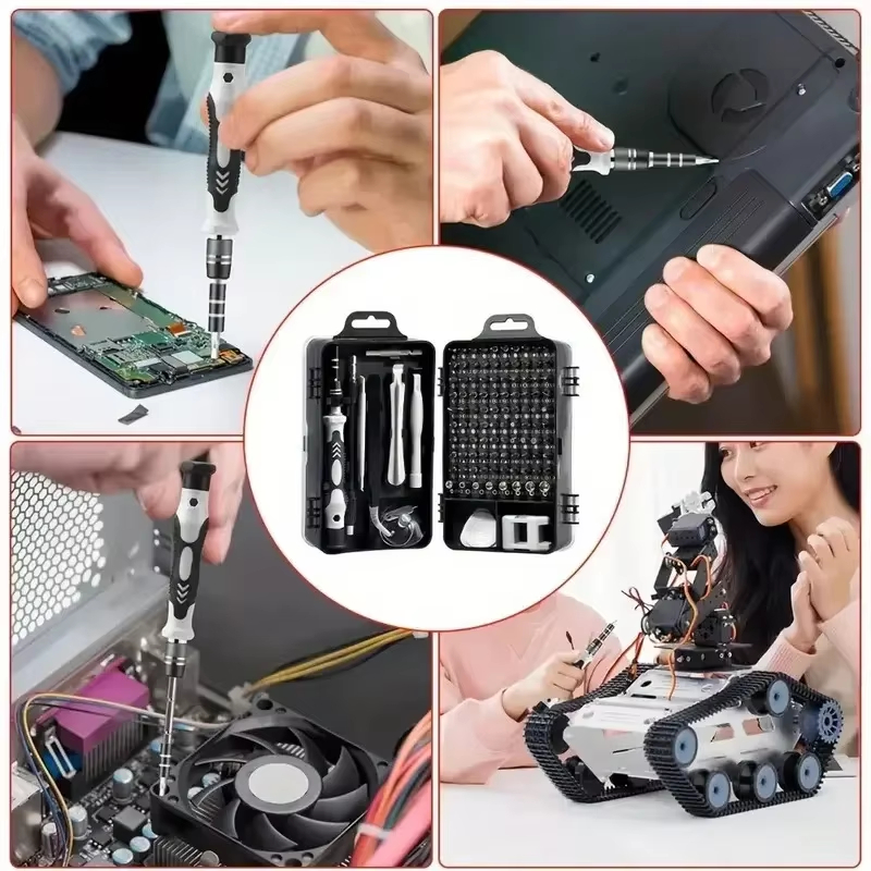 115-in-1 Precision Screwdriver - đánh giá và giá Diy Electronics Repair Kit