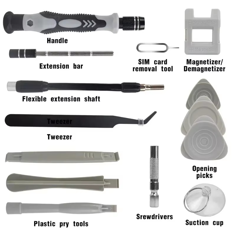 115-in-1 Precision Screwdriver - đánh giá và giá Diy Electronics Repair Kit