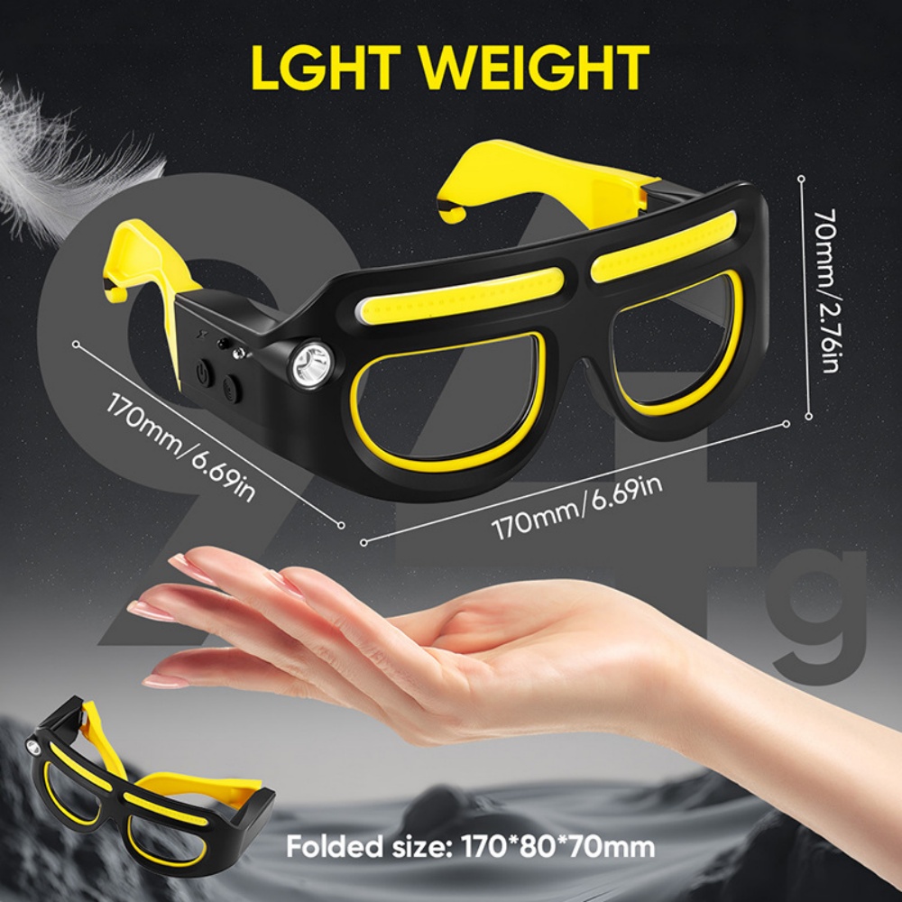 LED Headlamp Glasses Rechargea - đánh giá và giá Ldr Light Sensor