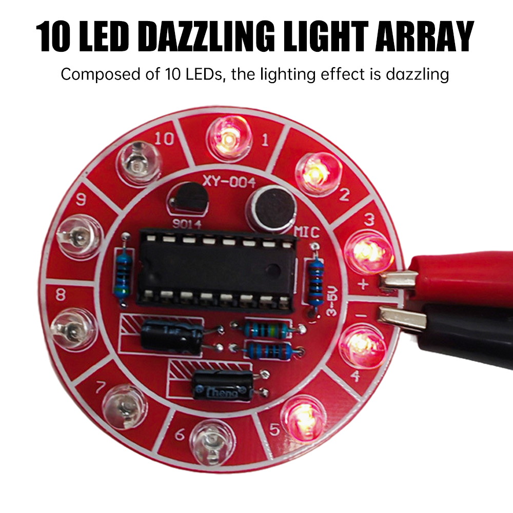 3–5V DC Voice-Controlled Rotat - đánh giá và giá Diy Electronics Repair Kit
